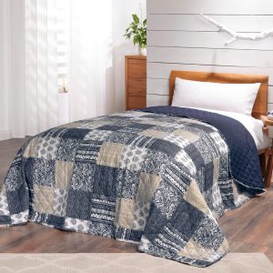 Delindo Lifestyle Mellow Blue narzuta patchworkowa recenzja